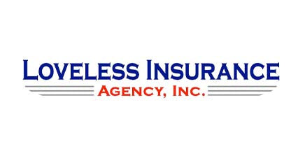 Loveless Insurance Agency, Inc. logo on a white background